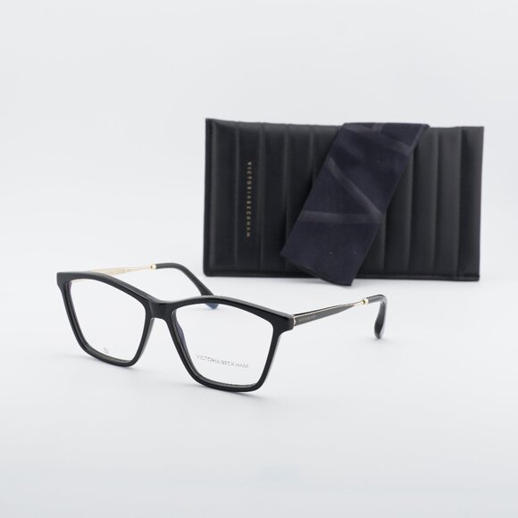 Victoria Beckham VB2656 001 Geometric Eyeglasses - Black 56mm main image 5